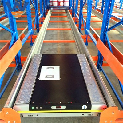 Warehouse Storage Automatic Radio Pallet Shuttle Racking System For Sale